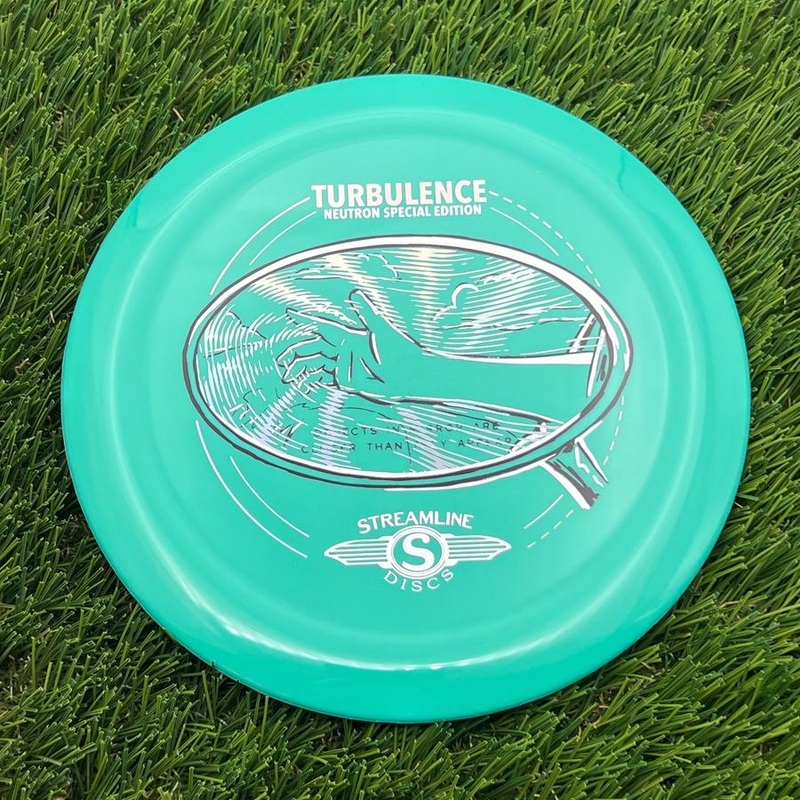 Streamline Neutron – Streamline Turbulence with Special Edition Art by ZAM – Hand Out the Window Stamp – 171.7g – Turquoise Green