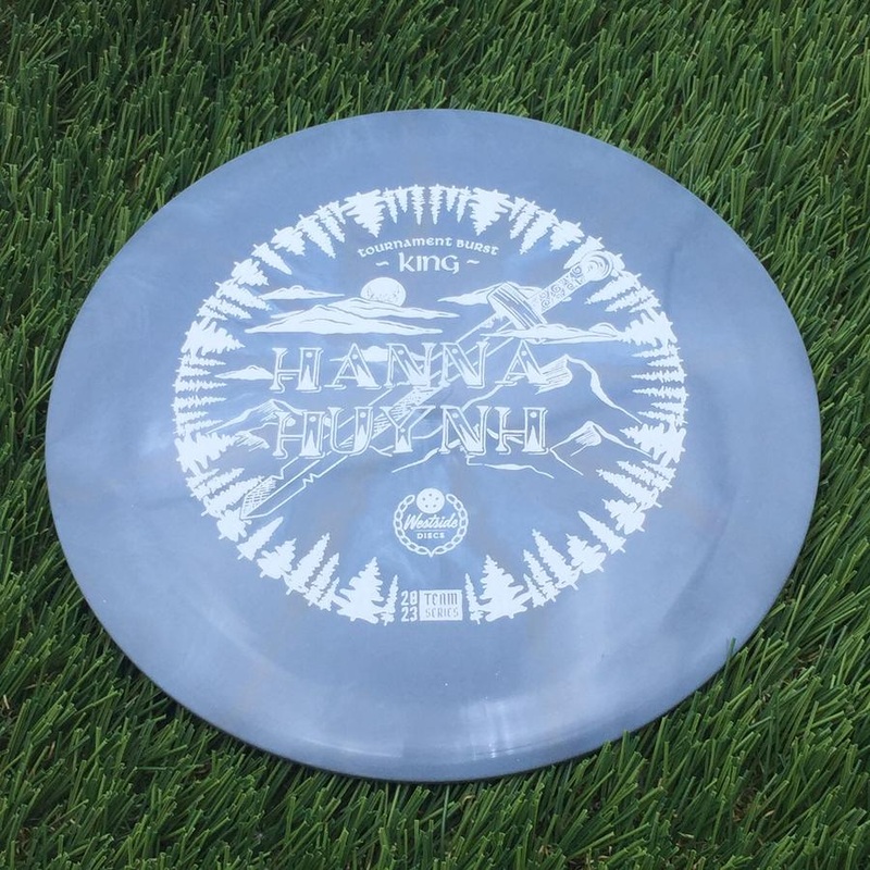 Westside Tournament Burst King with Hanna Huynh Battle Sword Team Series 2023 Stamp – 175g – Solid Grey