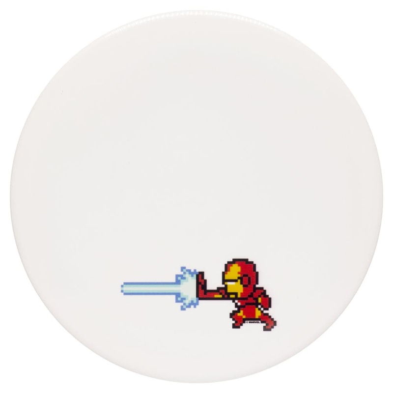 Dynamic Discs Marvel Iron Man DyeMax 8-Bit Fuzion EMAC Truth Midrange Golf Disc