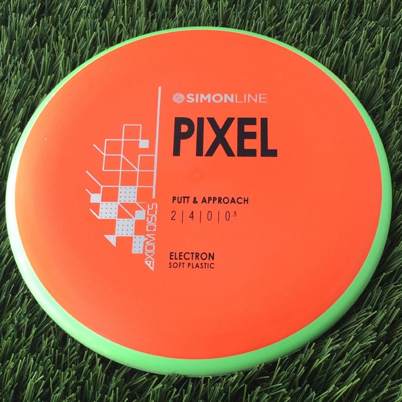 Axiom Electron Soft Pixel with SimonLine Stock Stamp – 167g Orange