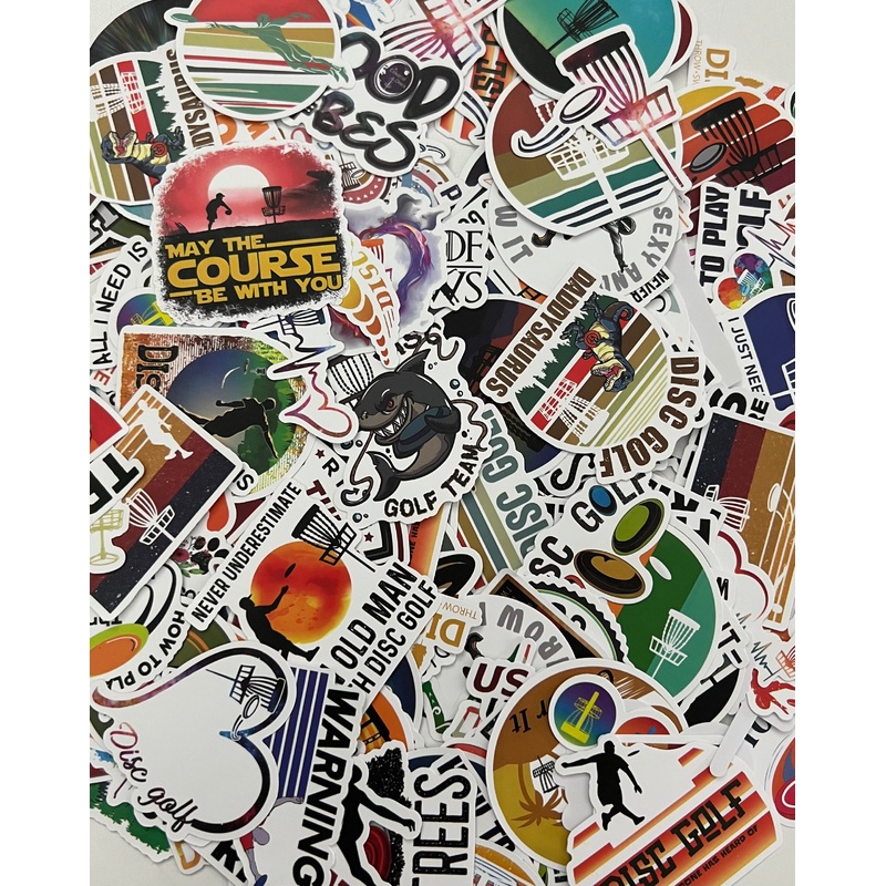 Disc Golf Stickers