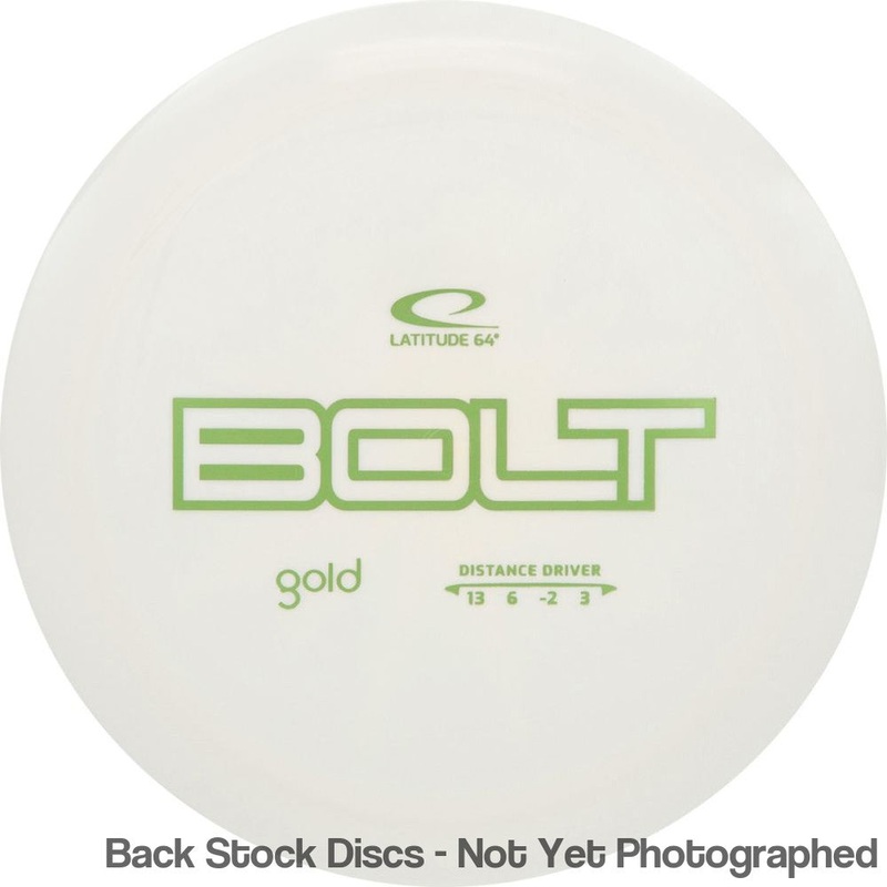 Latitude 64 Gold Line Bolt Distance Driver (Stock Stamp) [Back Stock Inventory – Disc and Stamp Color WILL VARY]