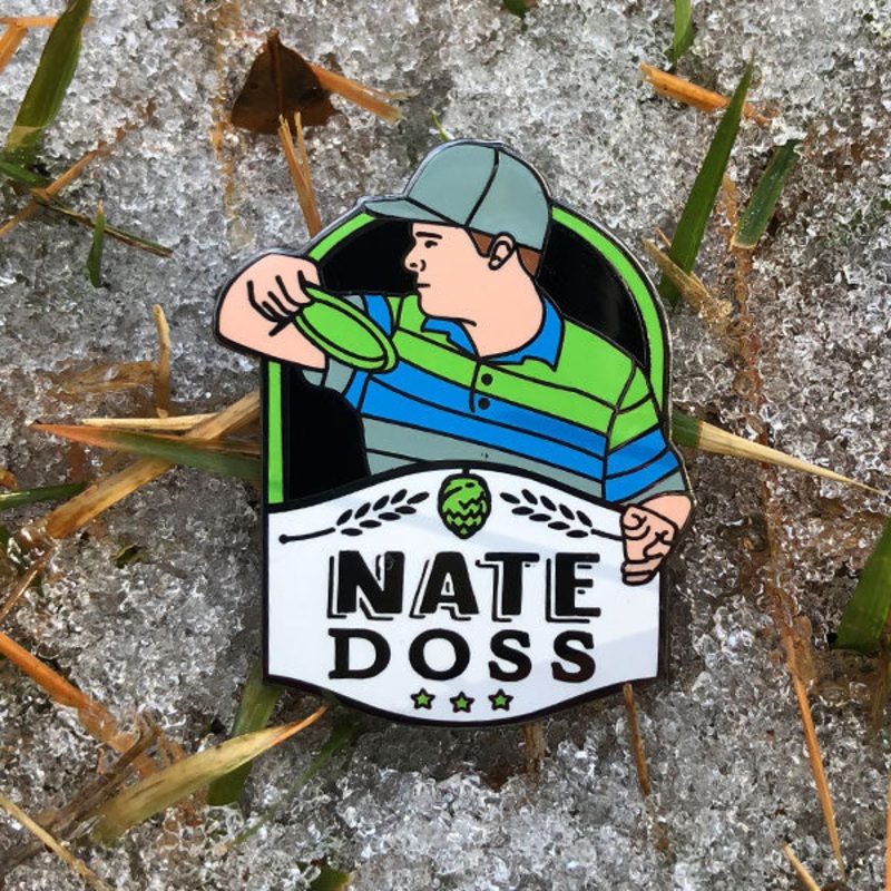 Nate Doss Series 1 Disc Golf Pin