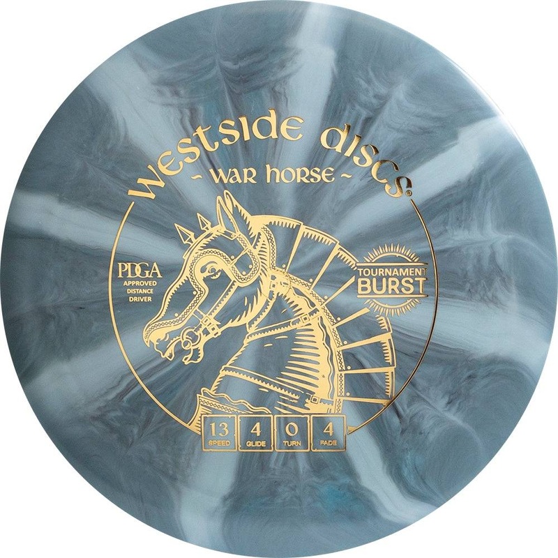 Westside Tournament Burst War Horse Distance Driver Golf Disc