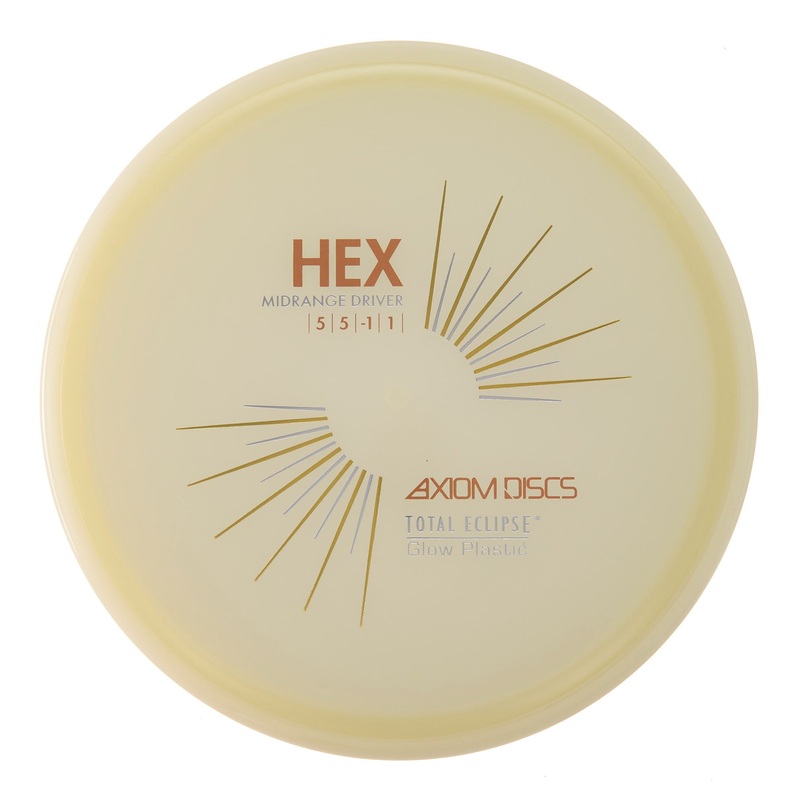 Axiom Hex – Total Eclipse Yellow Core White Rim 179g | Style 0018