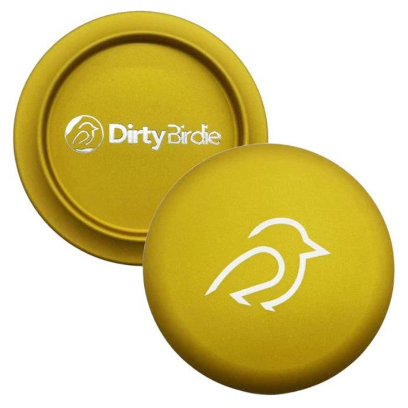 Dirty Birdie Aluminum Mini Marker – Gold Logo