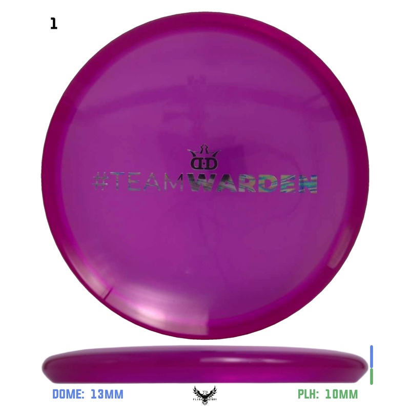 Dynamic Discs Lucid Ice Warden – #teamwarden
