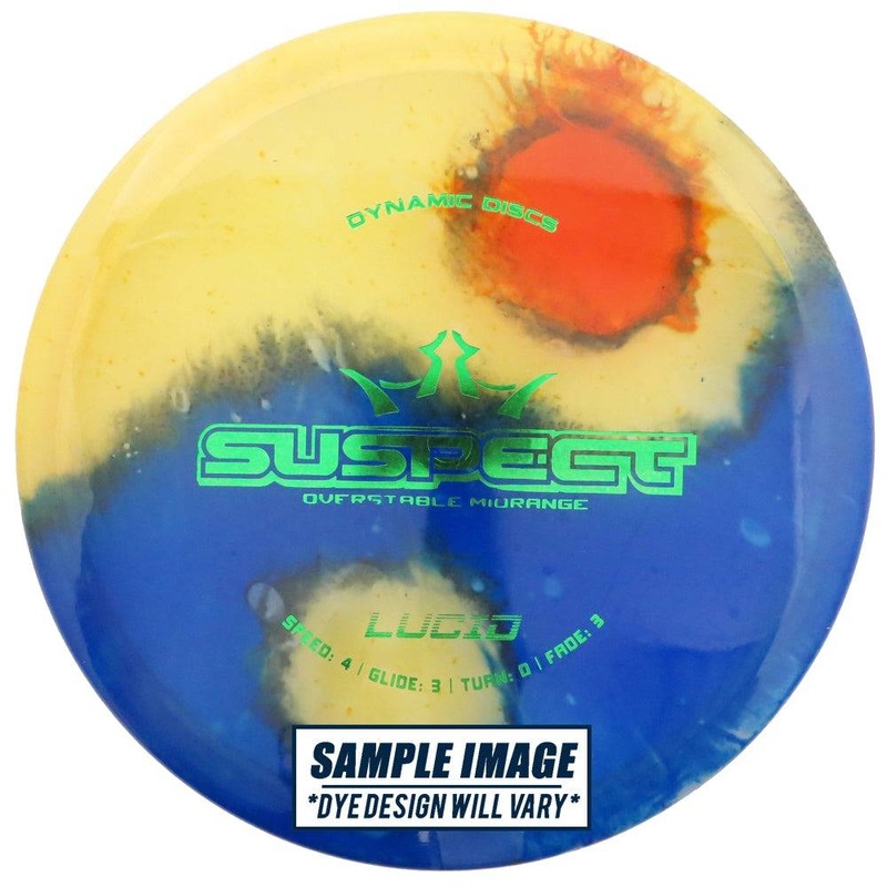 Dynamic Discs MyDye Lucid Suspect Midrange Golf Disc