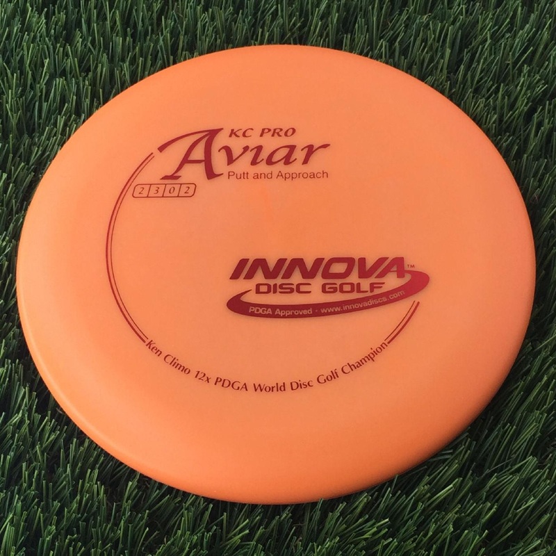 Innova Pro KC Aviar with Ken Climo 12x PDGA World Disc Golf Champion Stamp – 162g Orange
