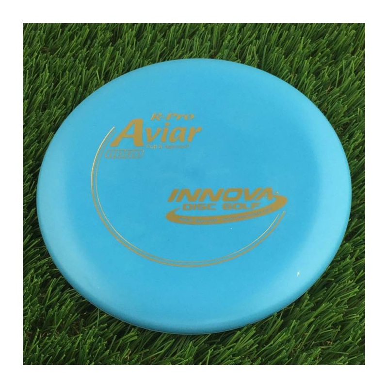 Innova R-Pro Aviar Putter with Burst Logo Stock Stamp – 163g – Solid Light Blue