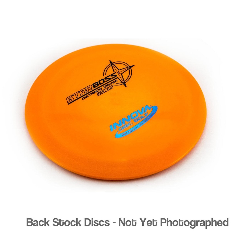 Innova Star Boss Distance Driver (Stock Stamp) [Back Stock Inventory – Disc and Stamp Color WILL VARY]