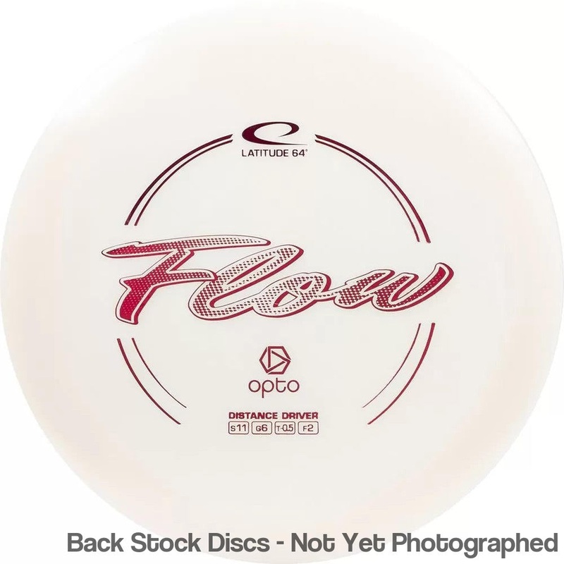 Latitude 64 Opto Flow Distance Driver (Stock Stamp) [Back Stock Inventory – Disc and Stamp Color WILL VARY]
