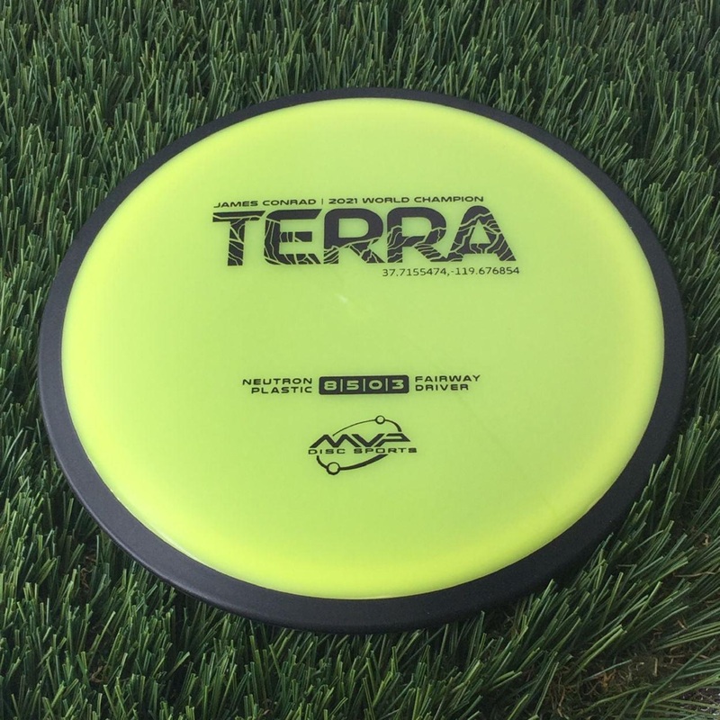 MVP Neutron Terra with James Conrad | 2021 World Champion | 37.7155474,-119.676854 Stamp – 172g Yellow