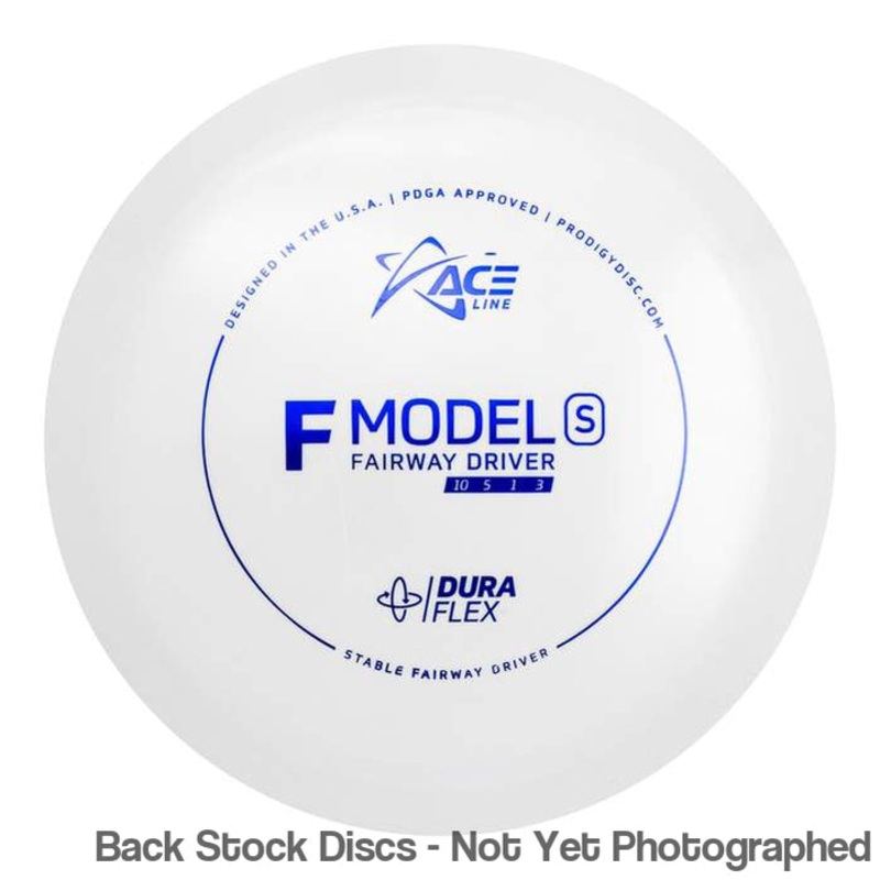 Prodigy Ace Line DuraFlex F Model S Fairway Driver (Stock Stamp) [Back Stock Inventory – Disc and Stamp Color WILL VARY]