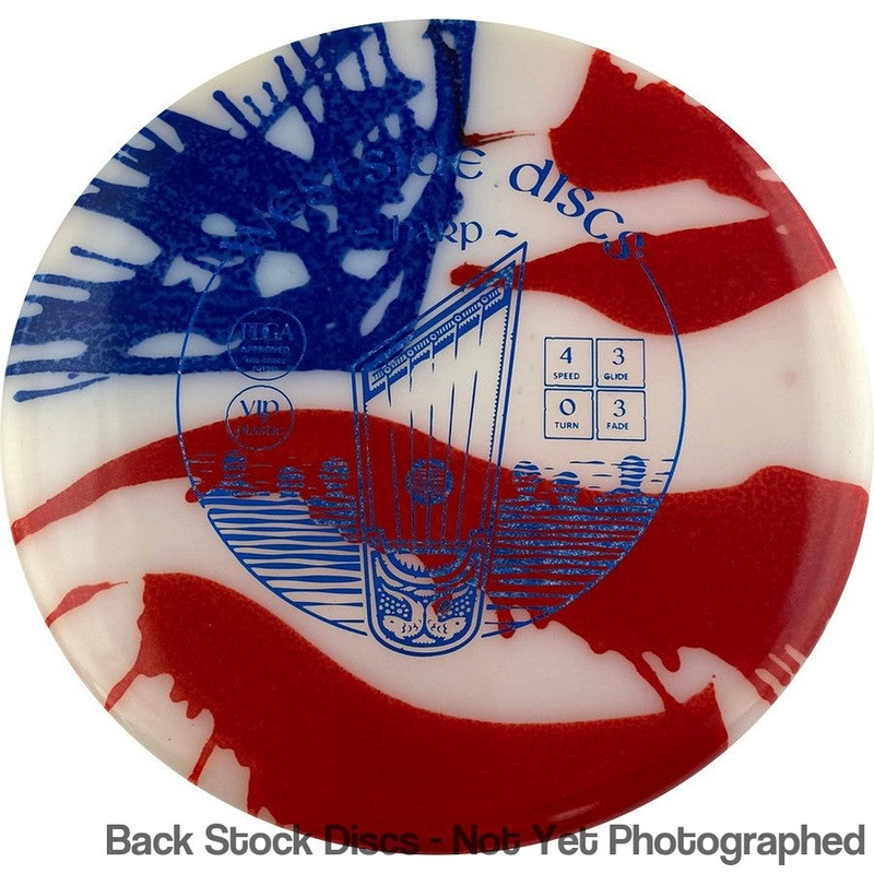 Westside VIP MyDye Harp Putter with Flag Stamp [Back Stock Inventory – Disc and Stamp Color WILL VARY]
