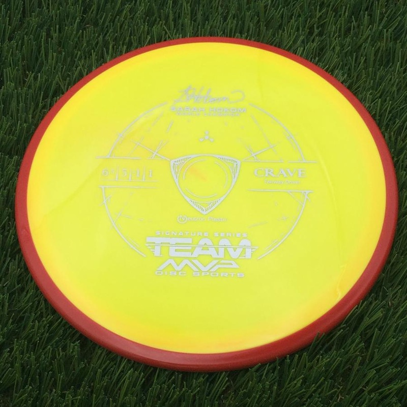 Axiom Neutron Crave with Sarah Hokom World Champion Signature Series Team MVP Stamp – 171.81g – Yellow