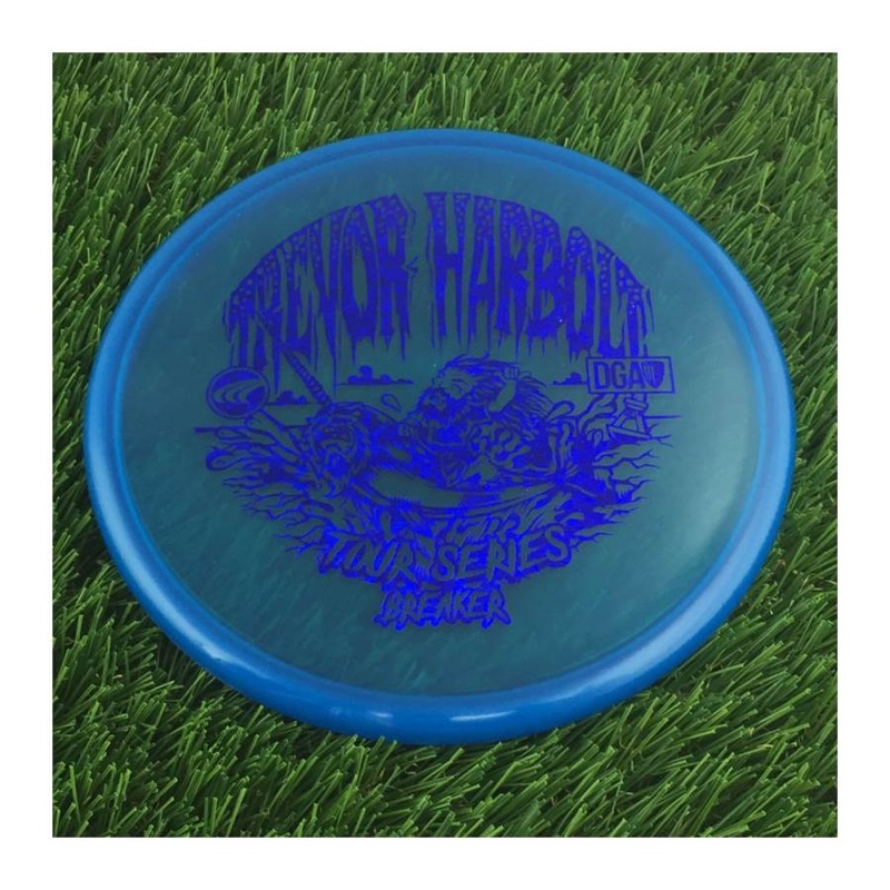 DGA Ice Breaker with 2022 Trevor Harbolt Tour Series Stamp – 174g – Translucent Blue