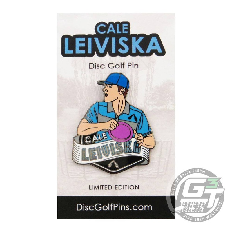 Disc Golf Pins Cale Leiviska Series 1 Enamel Disc Golf Pin