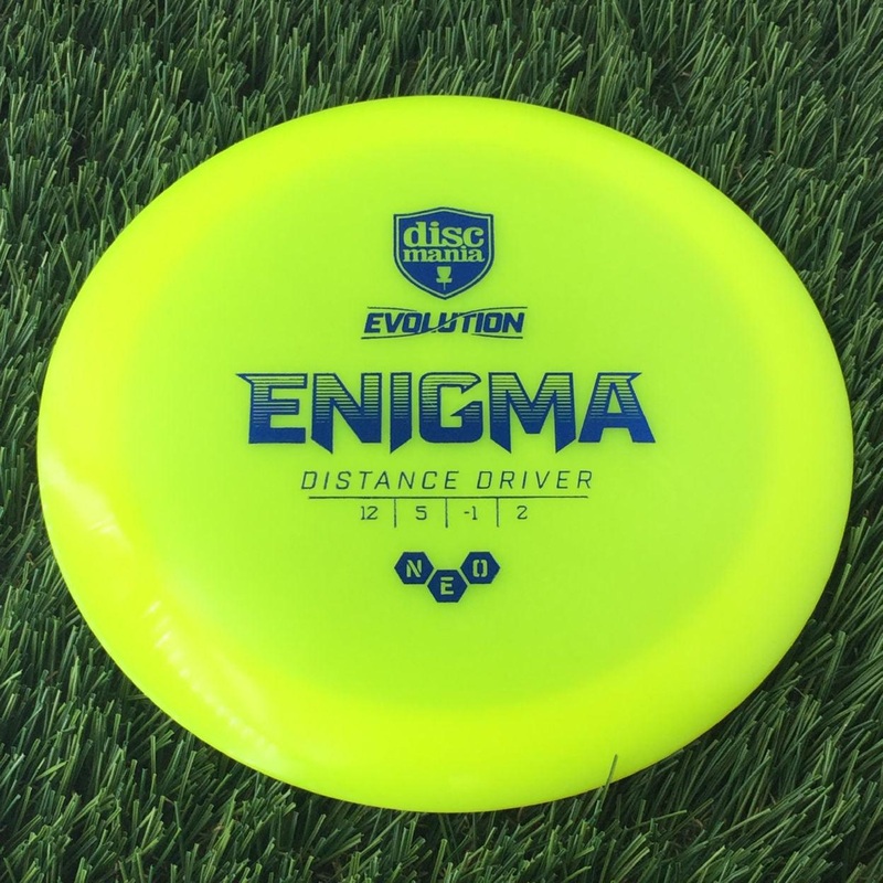 Discmania Evolution NEO Enigma – 174g – Translucent Yellow