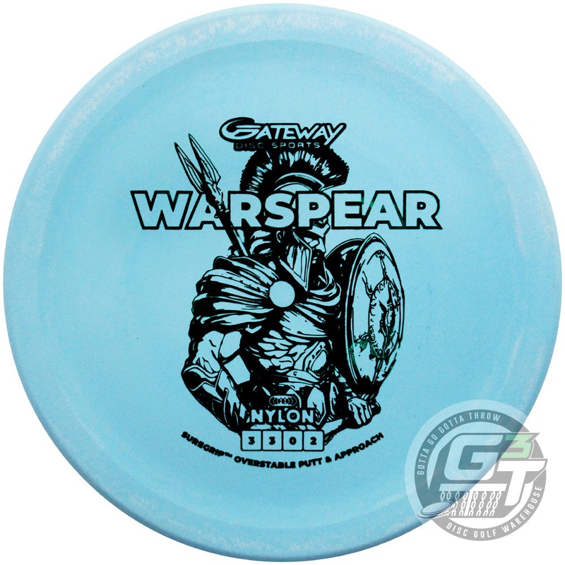 Gateway Nylon Rubber Alloy Warspear Putter Golf Disc