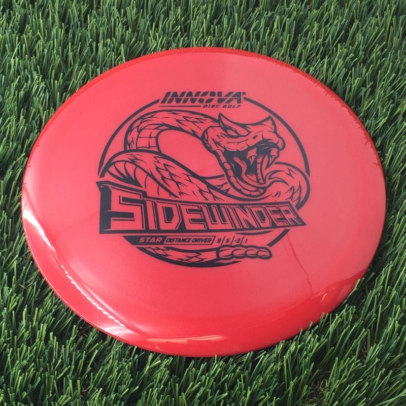 Innova Star Sidewinder with Burst Logo Stock Stamp – 175g Red