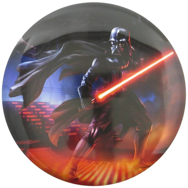 Discraft Star Wars Darth Vader Full Foil SuperColor ESP Buzzz Midrange Golf Disc