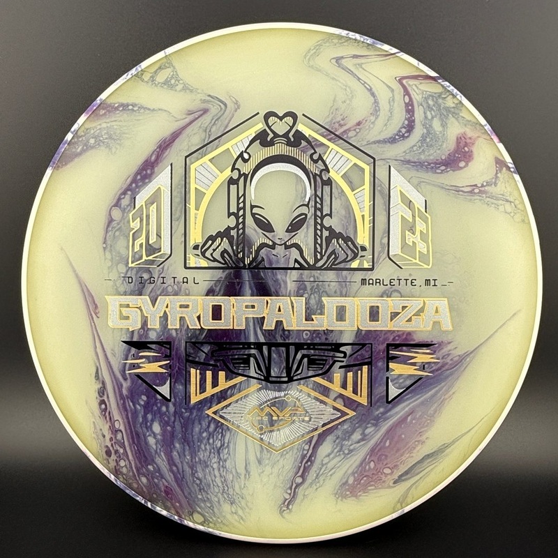 Eclipse Glitch – Doodle Discs Dyed – 2023 Gyropalooza