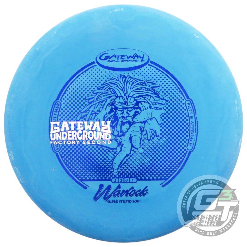 Gateway Factory Second Sure Grip Super Stupid Soft Warlock Putter Golf Disc
