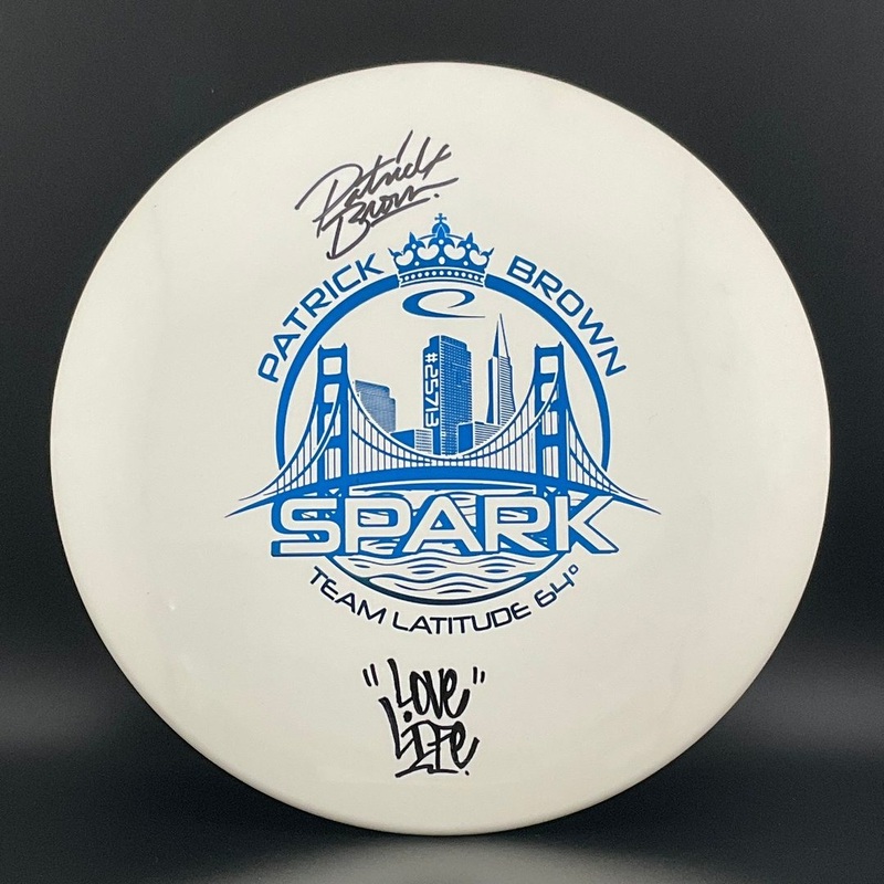 Gold Spark *Signed* – Patrick Brown Team Latitude 64 LE