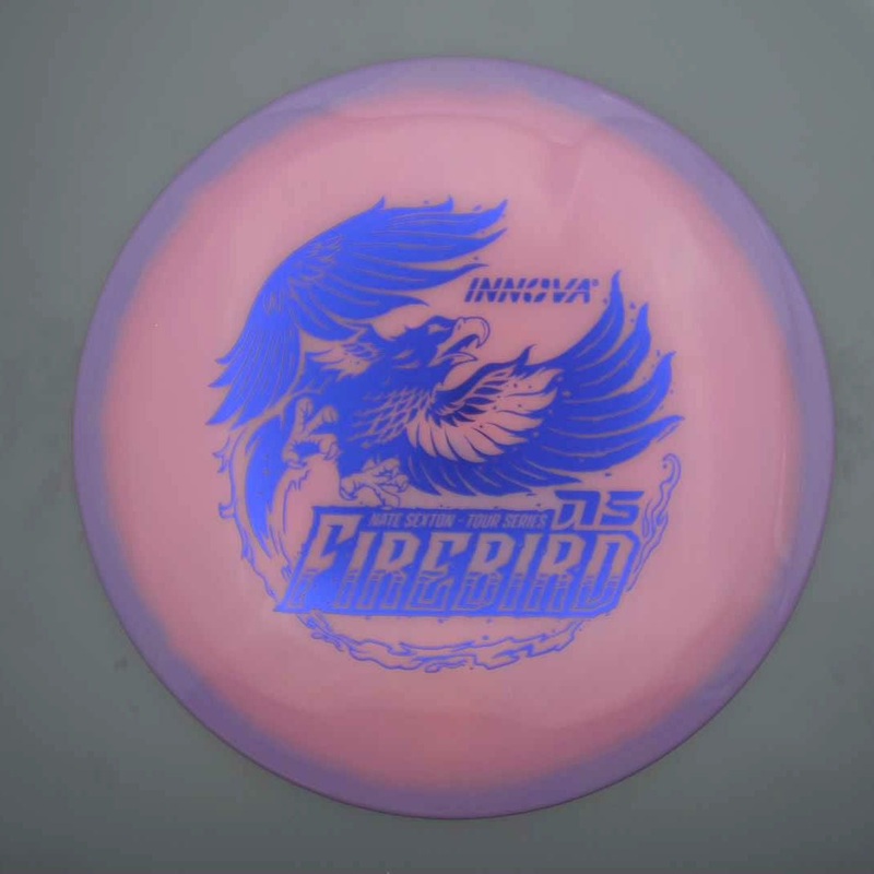 Innova Proto Glow Halo Star Firebird with Nate Sexton Sexybird Star Team Tour Series 2025 Stamp – 175.1g – Pink