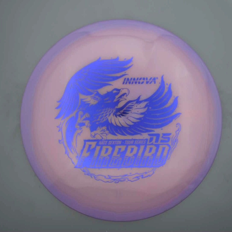 Innova Proto Glow Halo Star Firebird with Nate Sexton Sexybird Star Team Tour Series 2025 Stamp – 175.3g – Pink