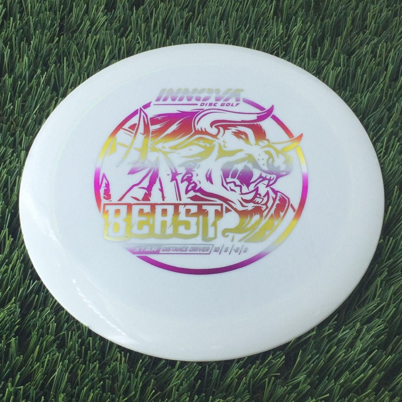 Innova Star Beast with Burst Logo Stock Stamp – 167g White