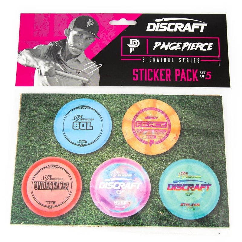 Paige Pierce Sticker Pack – One Sheet of 5 Stickers