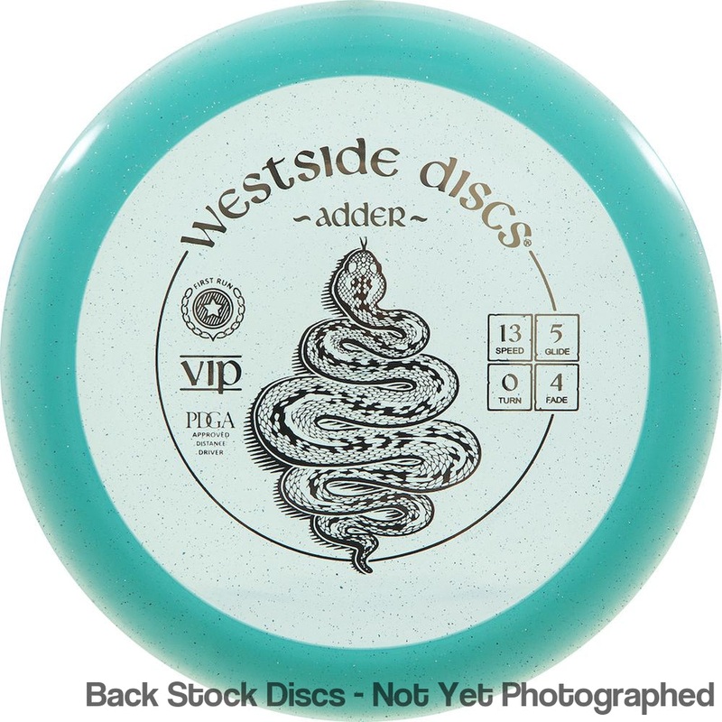 Westside VIP Adder Distance Driver with First Run Stamp [Back Stock Inventory – Disc and Stamp Color WILL VARY]