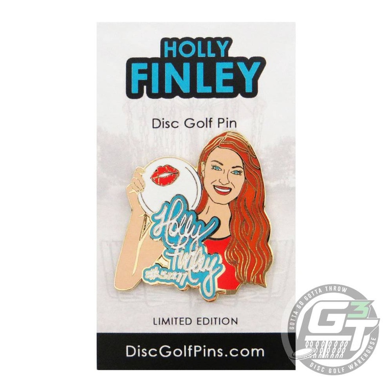 Disc Golf Pins Holly Finley Series 1 Enamel Disc Golf Pin