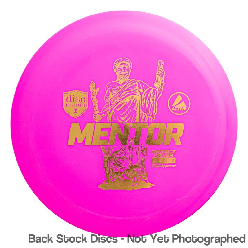 Discmania Active Base Level Mentor Distance Driver (Stock Stamp) [Back Stock Inventory – Disc and Stamp Color WILL VARY]