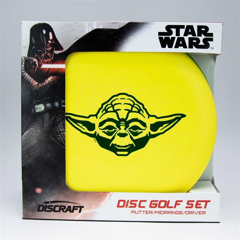 Discraft Star Wars Disc Golf Set – Putter / Midrange / Driver – Choose Your Side