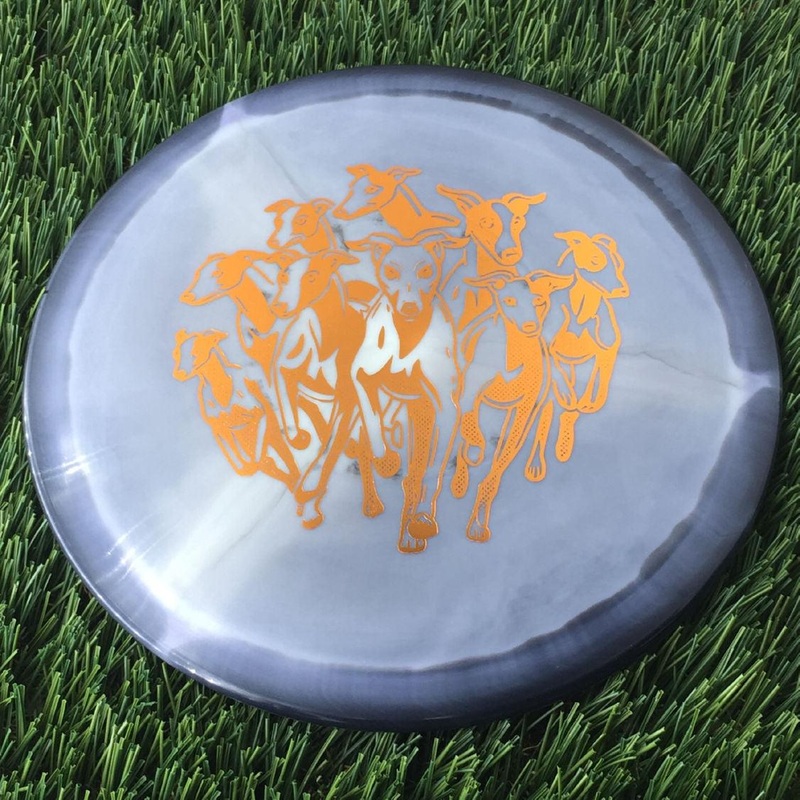 Innova Halo Star Whippet-X with Dog Pack Stamp – 172g Black