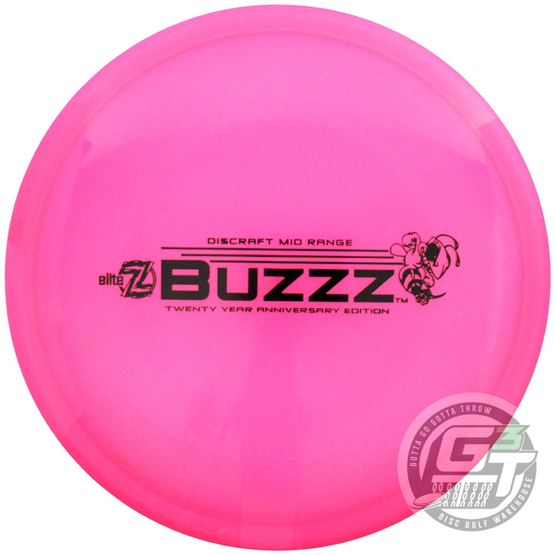 Discraft Limited Edition 20-Year Anniversary Elite Z Buzzz Midrange Golf Disc