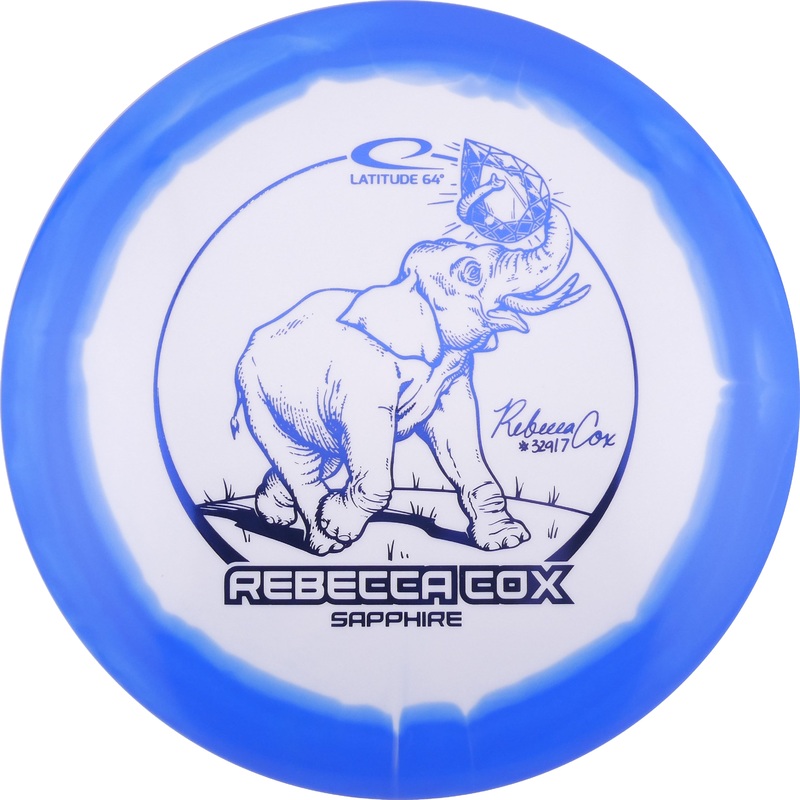 Gold Orbit Sapphire 160-164g – Rebecca Cox 2024