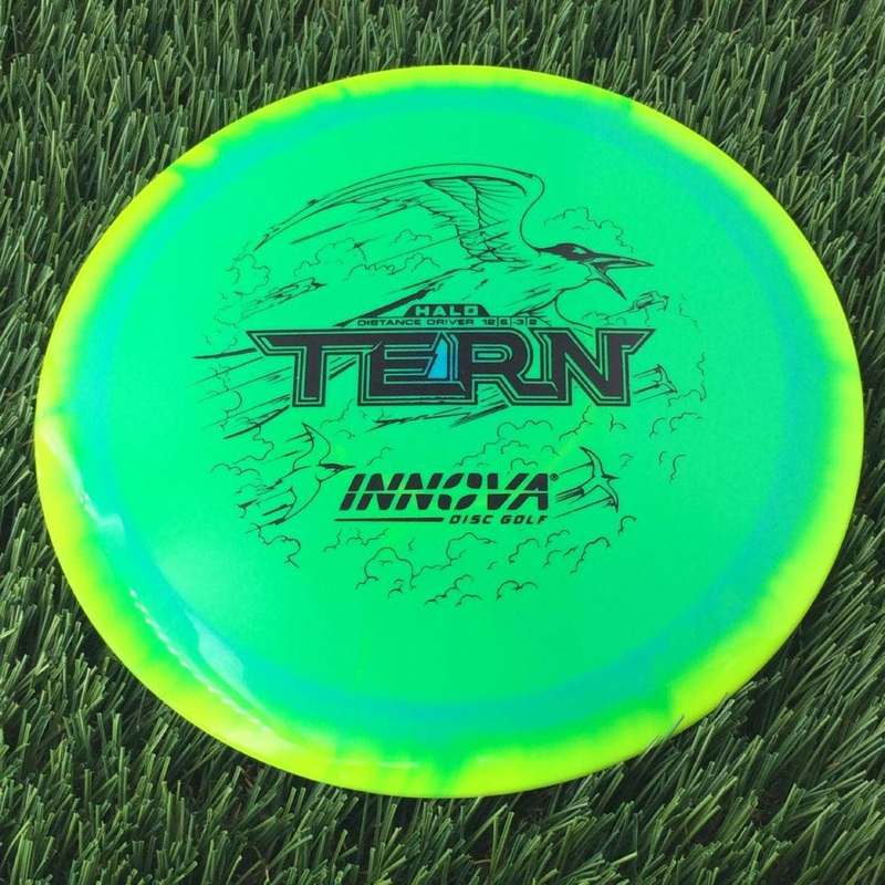 Innova Halo Star Tern with Burst Logo Stock Stamp – 172g Teal Yellow