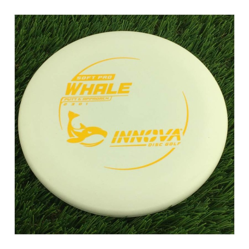 Innova Soft Pro Whale with Burst Logo Stock Character Stamp – 175g – Solid White