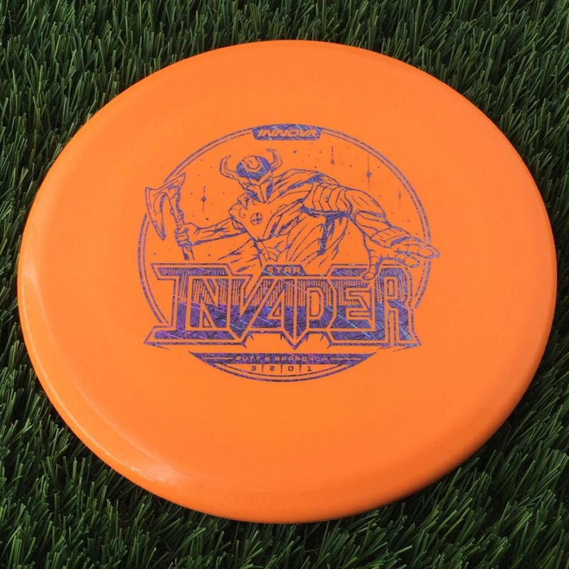 Innova Star Invader with Stock Character Stamp – 158g Orange