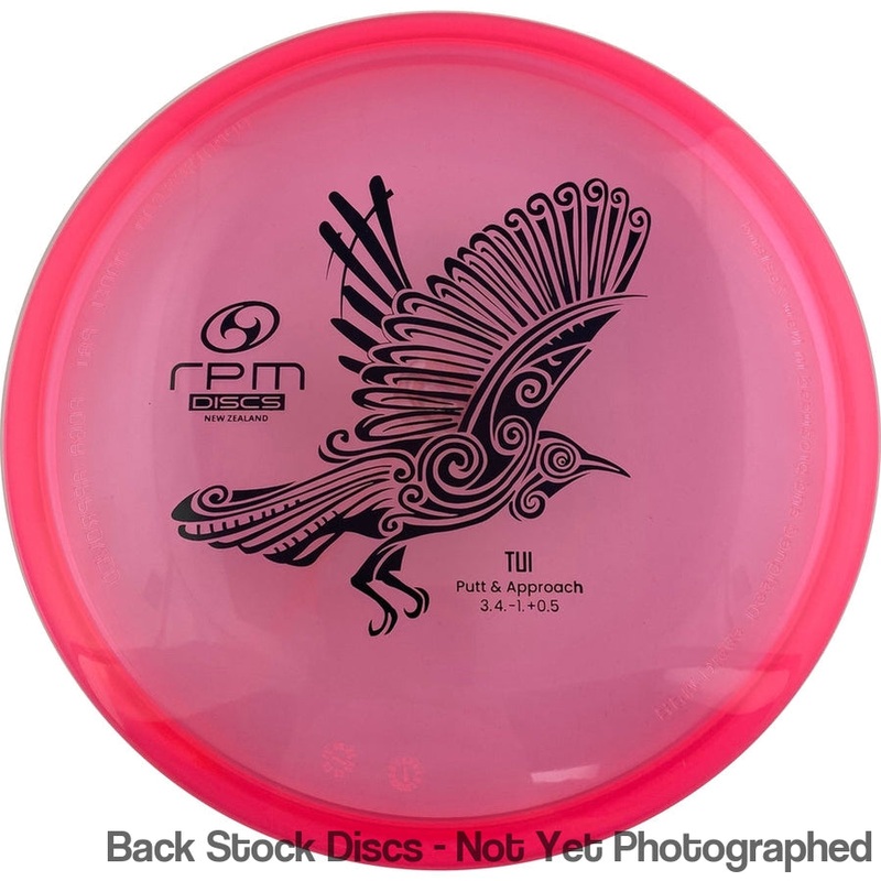 RPM Discs Cosmic Tui Putter (Stock Stamp) [Back Stock Inventory – Disc and Stamp Color WILL VARY]