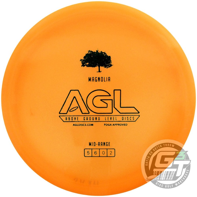 Above Ground Level Alpine Magnolia Midrange Golf Disc