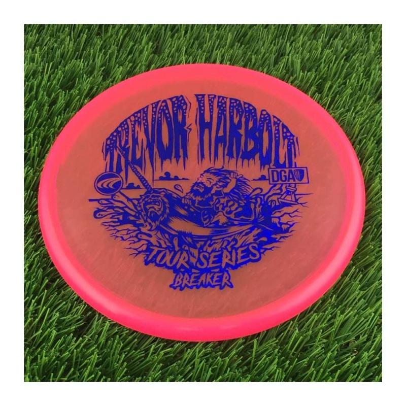 DGA Ice Breaker with 2022 Trevor Harbolt Tour Series Stamp – 174g – Translucent Pink