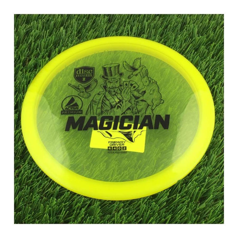 Discmania Active Premium Magician – 173g – Translucent Yellow