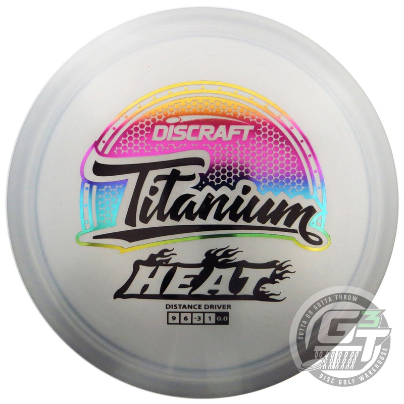 Discraft Titanium Heat [Discontinued Stamp] Distance Driver Golf Disc