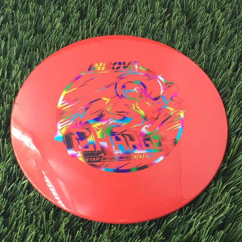 Innova Star Charger with Burst Logo Stock Stamp – 175g Red