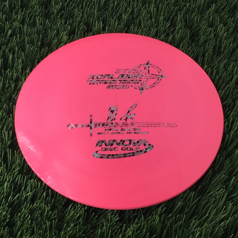 Innova Star Xcaliber with Nate Sexton 2017 USDGC Champion – Sexcaliber Stamp – 171g Pink